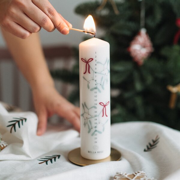 Adventní svíčka Jmelí
