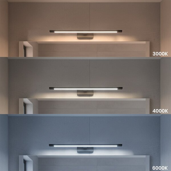 Nástěnné LED svítidlo Klimt, 1x LED 12w, 3000-6000k, (60 cm), b