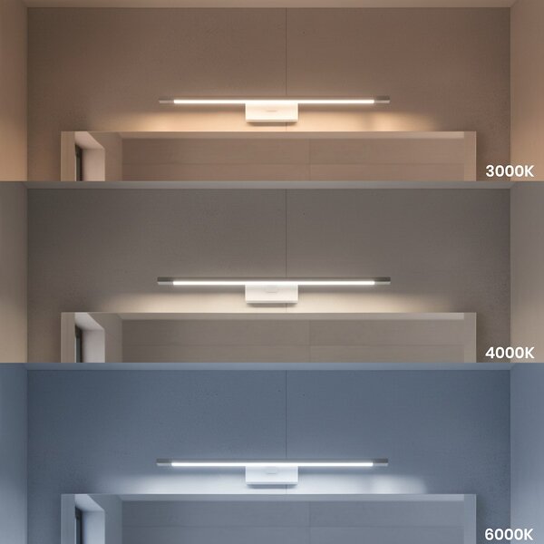 Nástěnné LED svítidlo Klimt, 1x LED 12w, 3000-6000k, (60 cm), w