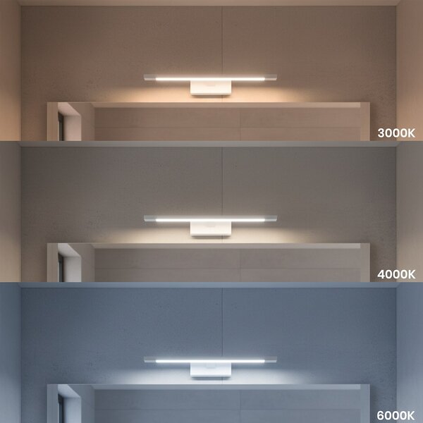 Nástěnné LED svítidlo Klimt, 1x LED 8w, 3000-6000k, (40 cm), w