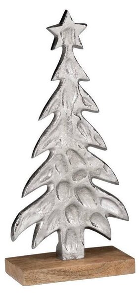 Eglo 427132 - Vánoční dekorace BALIGUIAN 27x13 cm stromek/stříbrná