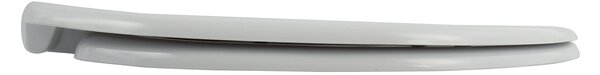 Spirella WC prkénko EASY CLIP, bílé, duroplast Thermodur