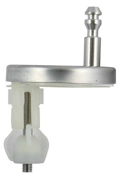 Spirella WC prkénko EASY CLIP, bílé, duroplast Thermodur