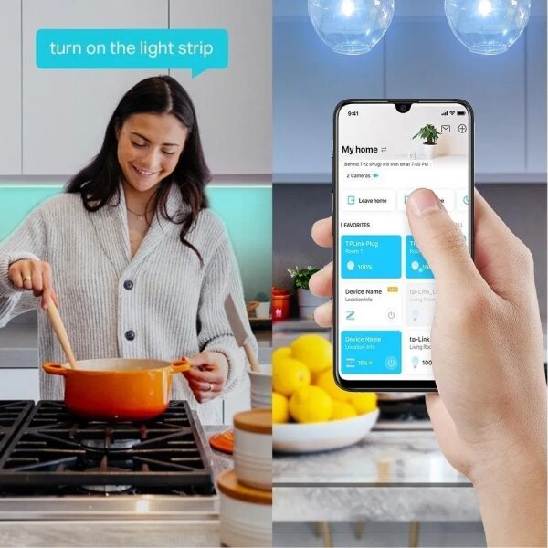 TP-Link - LED RGBW Stmívatelný pásek 5 m LED/13,5W/230V Wi-Fi