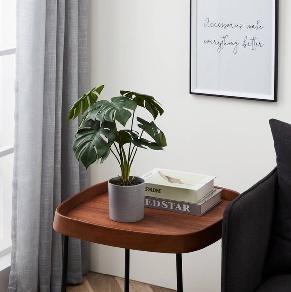Eglo 428017 - Umělá rostlina v květináči TOBETSU 42x30 cm monstera