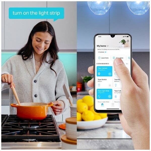 TP-Link - LED RGBW Stmívatelný pásek 5 m LED/20,5W/230V Wi-Fi