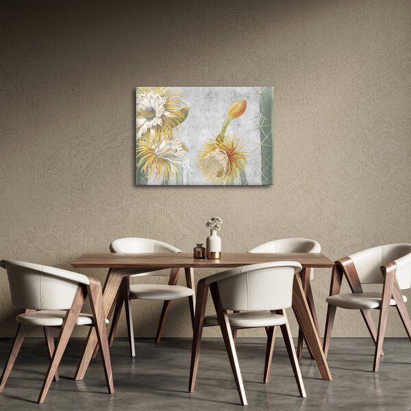Obraz - Rozkvetlé kaktusy (70x50 cm)