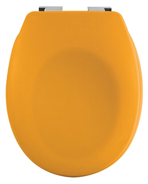 Spirella WC prkénko NEELA, soft-close, matné oranžové, duroplast