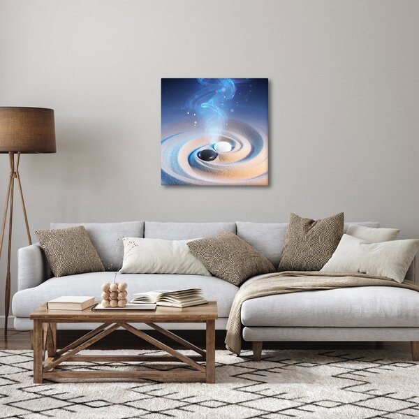 Obraz - Éterický yin-yang (30x30 cm)