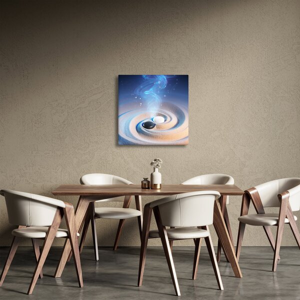 Obraz - Éterický yin-yang (30x30 cm)