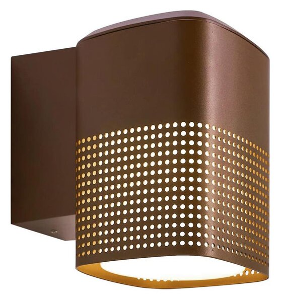 Nordlux - Venkovní nástěnné svítidlo SIDARA 1xE27/15W/230V IP54 hnědá