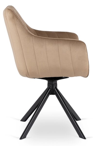 Jídelní židle Mamba (béžová). Akce -10%
