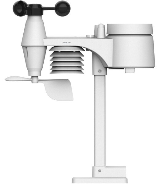 Sencor - Profes. meteostanice s LCD displejem a budíkem 5V/1xCR2032 + 3xAA Wi-Fi