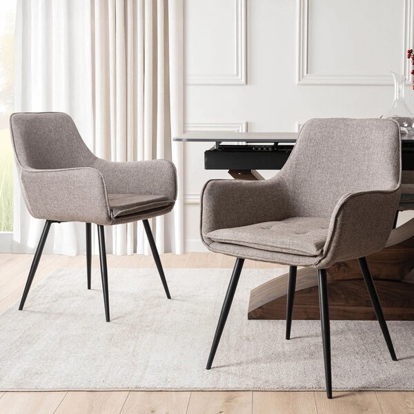 Jídelní židle Eldrik (hnědá). Akce -10%