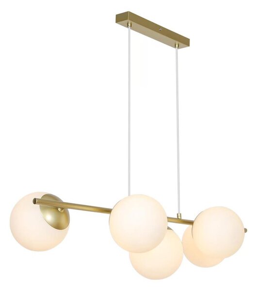 Nordlux - Lustr na lanku LILLY 5xE14/10W/230V mosaz