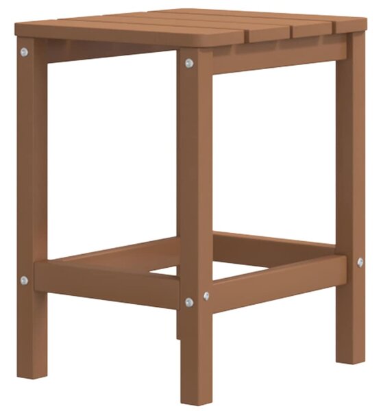 Zahradní stolek Adirondack hnědý 38 x 38 x 46 cm HDPE 318643