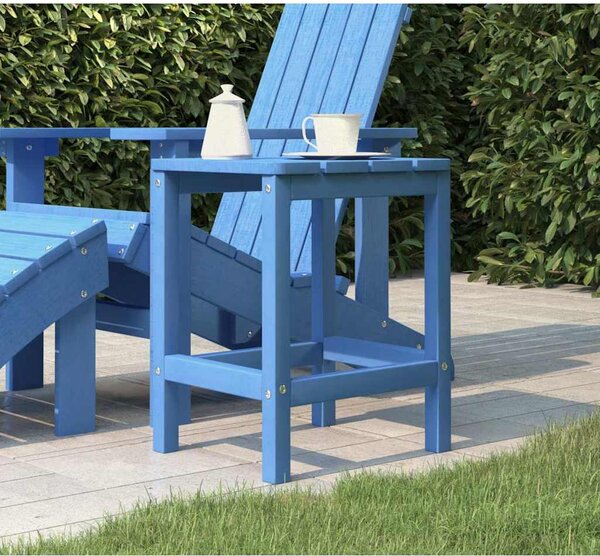 Zahradní stolek Adirondack akvamarínový 38 x 38 x 46 cm HDPE 318644