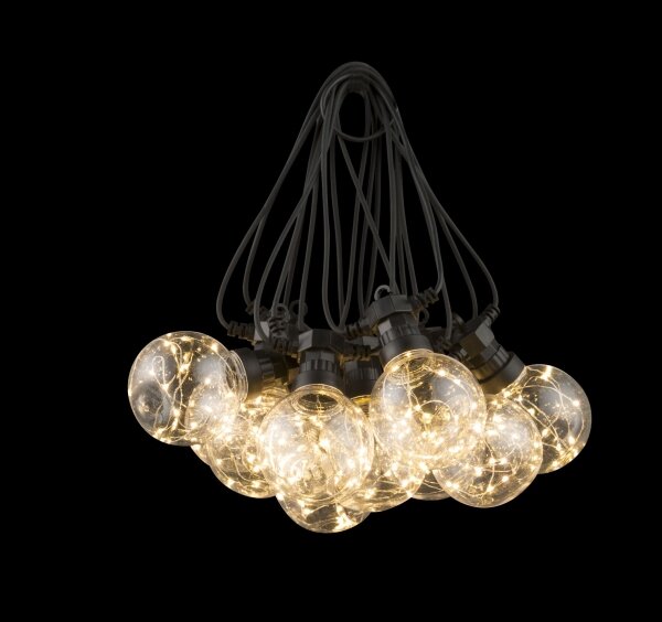 Globo 34090N - LED Venkovní dekorační řetěz ALMAGA 10xLED/0,27W/230V 7,5 m IP44
