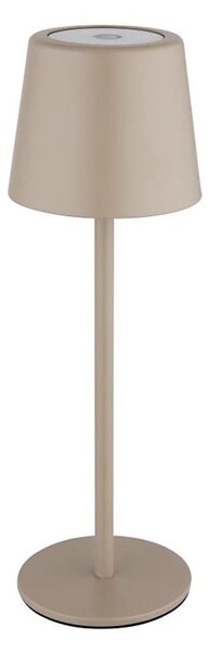 Globo 58482S-LED Stm. ven. nab. dot. stolní lampa VAN. 12W/5V 2200mAh IP44 krém