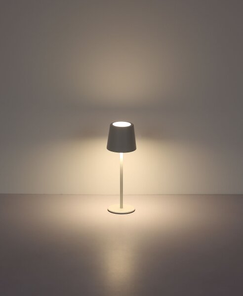 Globo 58482W-LED Stm. ven. nab. dot. stolní lampa VAN. 2W/5V 2200mAh IP44 bílá