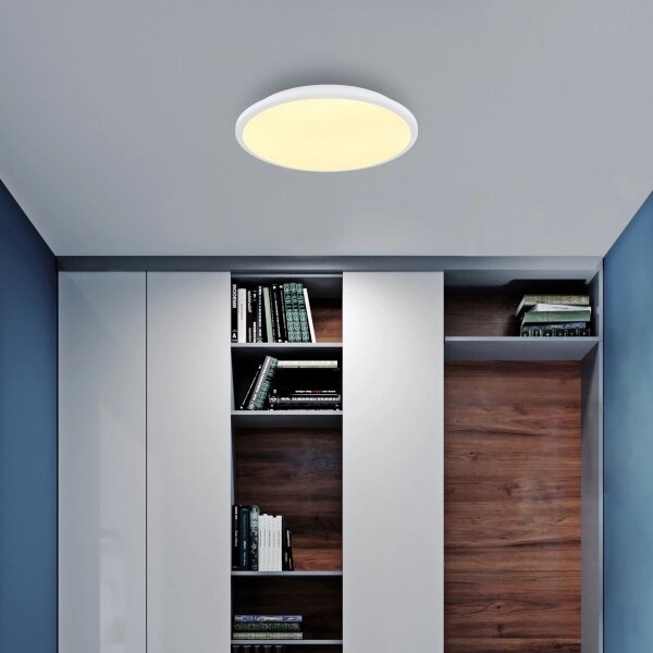 Globo 41569-18W - LED Stropní svítidlo XANDER LED/18W/230V 3000K pr. 35 cm bílá