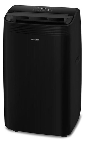 Sencor - Chytrá mobilní klimatizace 900W/230V 9000 BTU Wi-Fi černá + DO