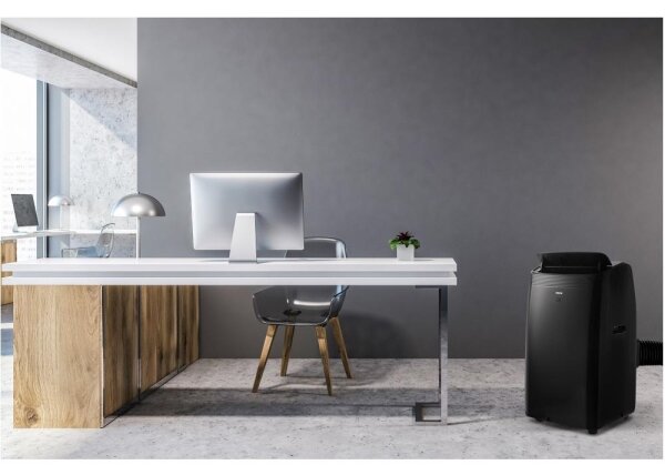 Sencor - Chytrá mobilní klimatizace 900W/230V 9000 BTU Wi-Fi černá + DO