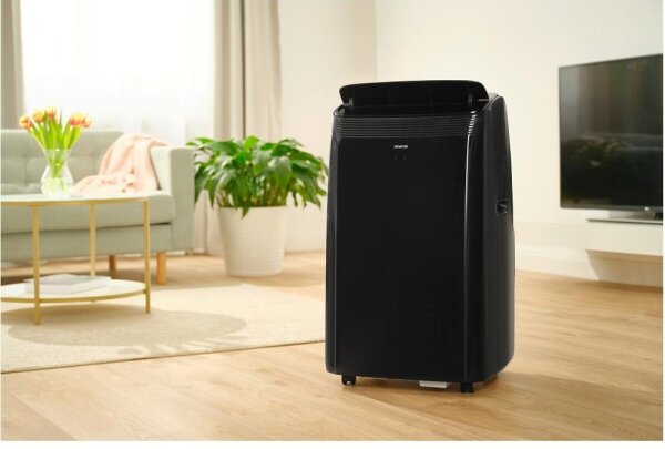 Sencor - Chytrá mobilní klimatizace 900W/230V 9000 BTU Wi-Fi černá + DO