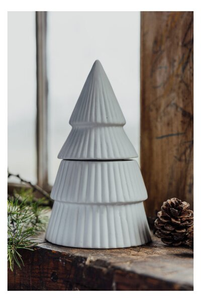 Vánoční dóza Skogsvik White 19 cm Storefactory Scandinavia
