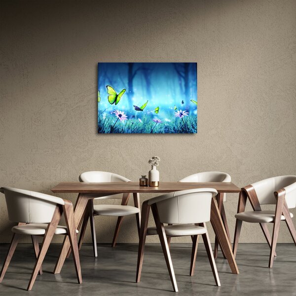 Obraz - Mystická lesní mýtina (70x50 cm)