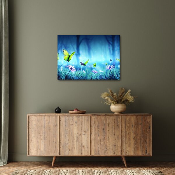 Obraz - Mystická lesní mýtina (70x50 cm)