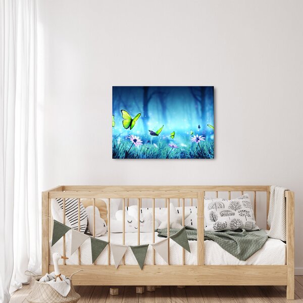Obraz - Mystická lesní mýtina (70x50 cm)