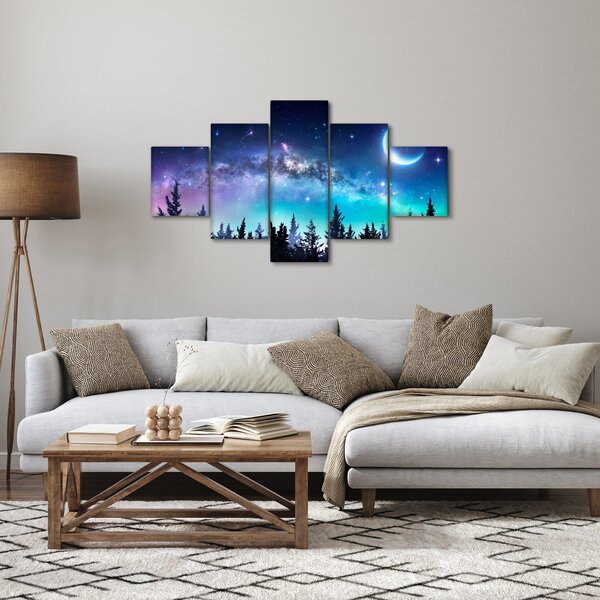 Obraz - Mléčná dráha (125x70 cm)