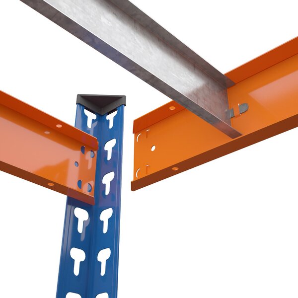 Kovový regál série TITAN 216x160x60 5 polic nosnost 1500 kg