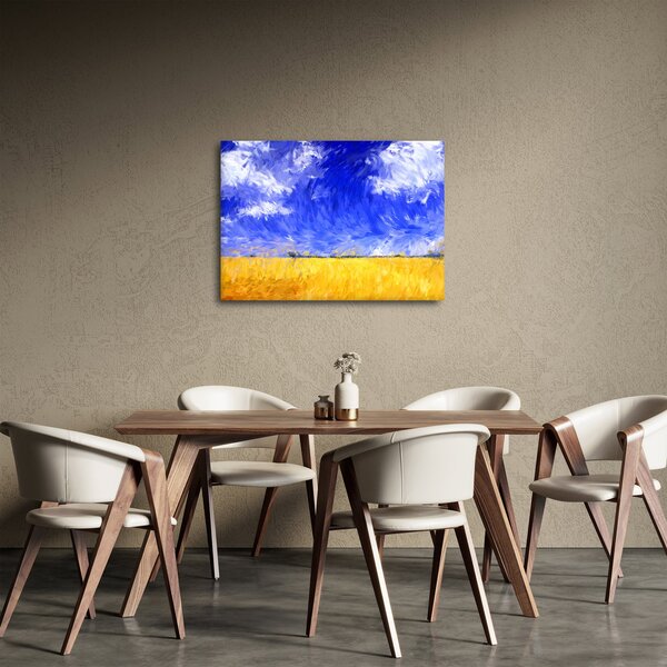 Obraz - Olejomalba, Zlaté pole (70x50 cm)