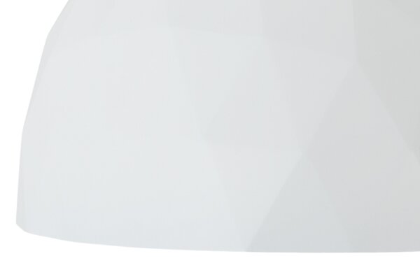 Nordic Design Bílo zlaté kovové závěsné světlo Leontine 35 cm