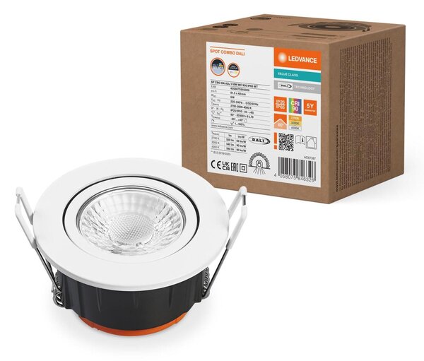 LEDVANCE SP CBO DA ADJ V 6W MC 930 IP65 WT 4058075846326