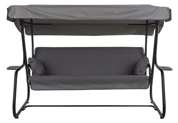 Zahradní houpačka Vita Black Edition s bočními stolky H024-07PB PATIO 448847