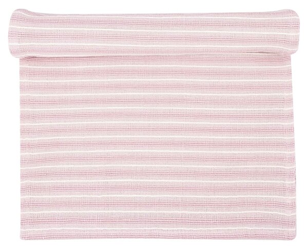 Bavlněný běhoun Alessia Pale Pink 140 × 45 cm