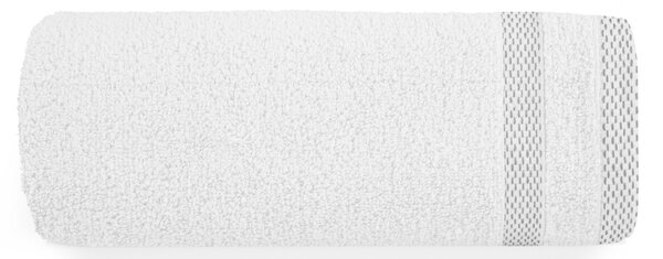 BAVLNĚNÝ RUČNÍK RIKI 50X90 CM BÍLÁ