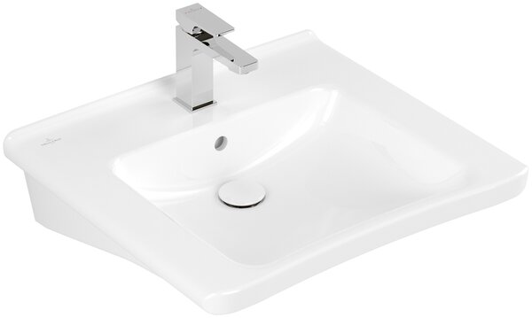 Villeroy & Boch ViCare umyvadlo 60x55 cm obdélníkový klasický bílá lesk 4A8060R1