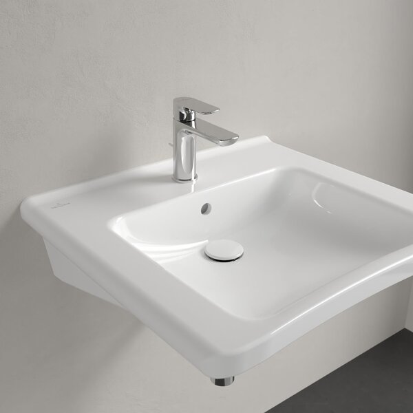 Villeroy & Boch ViCare umyvadlo 60x55 cm obdélníkový klasický bílá lesk 4A8060R1