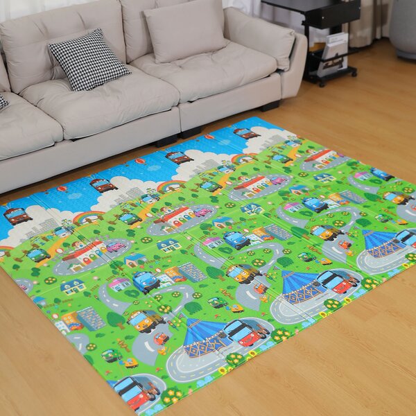 Aga4Kids Dětská skládací pěnová podložka 200x180 cm DS3011