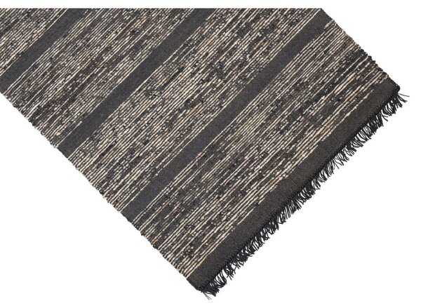 Linie Design Vlněný koberec Gorm Charcoal, uhlově šedý Rozměr: 200x300 cm