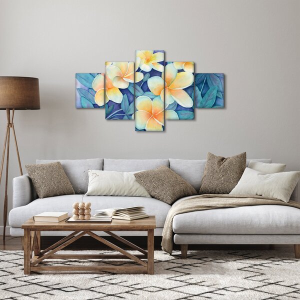 Obraz - Tropické keře (125x70 cm)