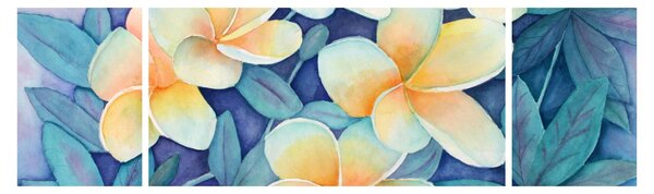 Obraz - Tropické keře (170x50 cm)