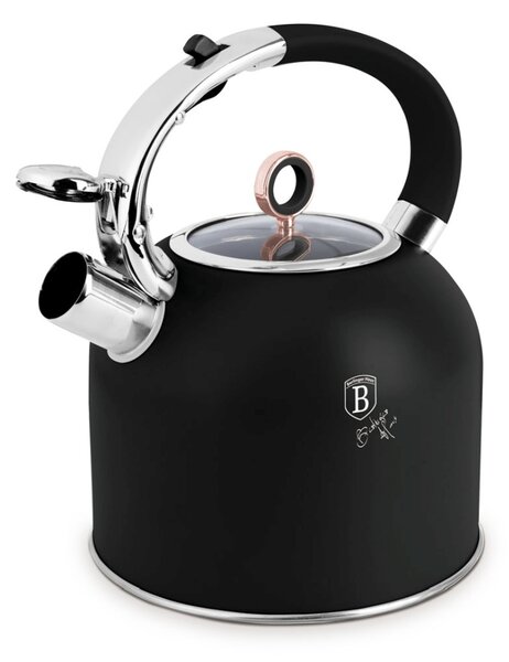 Konvice se skleněným víkem 3 l Black Rose Collection