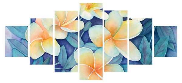 Obraz - Tropické keře (210x100 cm)
