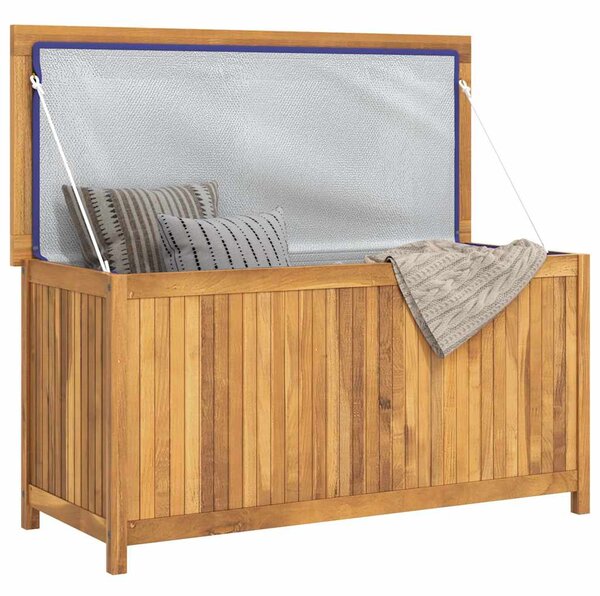 Zahradní box 114 x 50 x 58 cm masivní teakové dřevo 318732