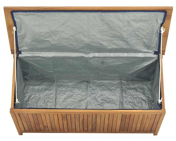 Zahradní box 114 x 50 x 58 cm masivní teakové dřevo 318732